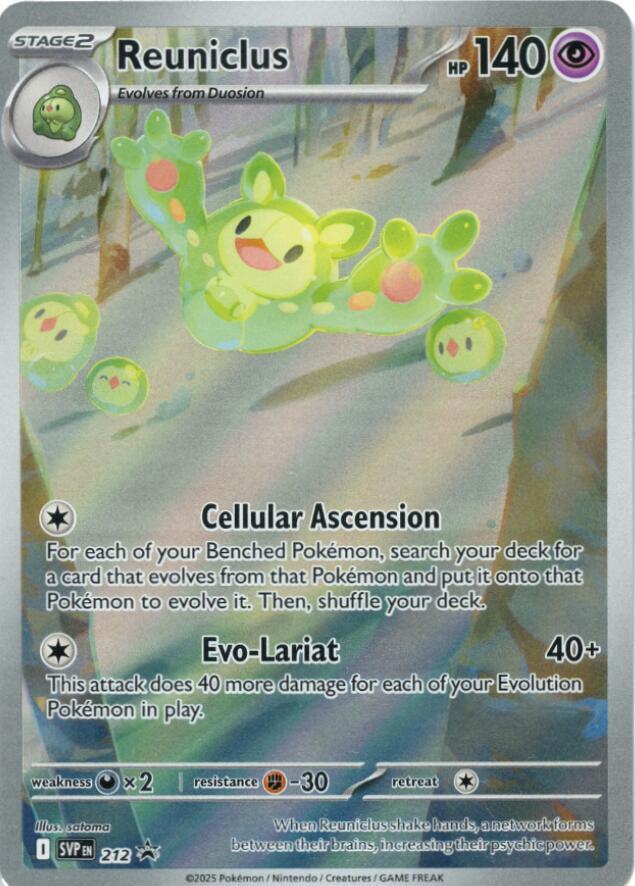 Reuniclus 212 (SV: Scarlet & Violet Promo Cards)  - Holofoil | Good Games Cannington