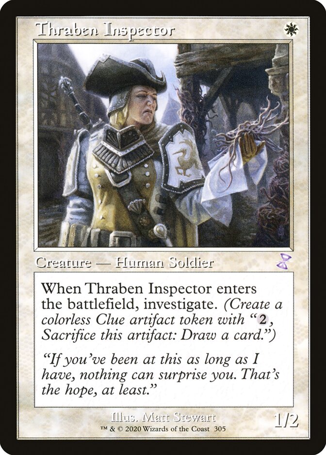 Thraben Inspector 305 (Time Spiral: Remastered)  | Good Games Cannington