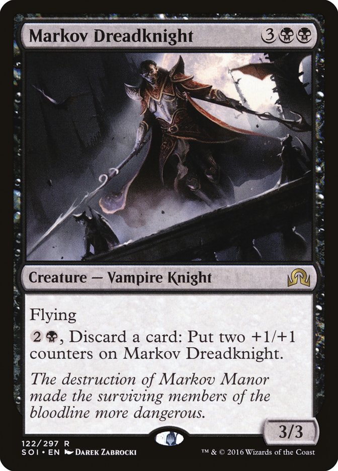 Markov Dreadknight 122/297 (Shadows over Innistrad)  | Good Games Cannington