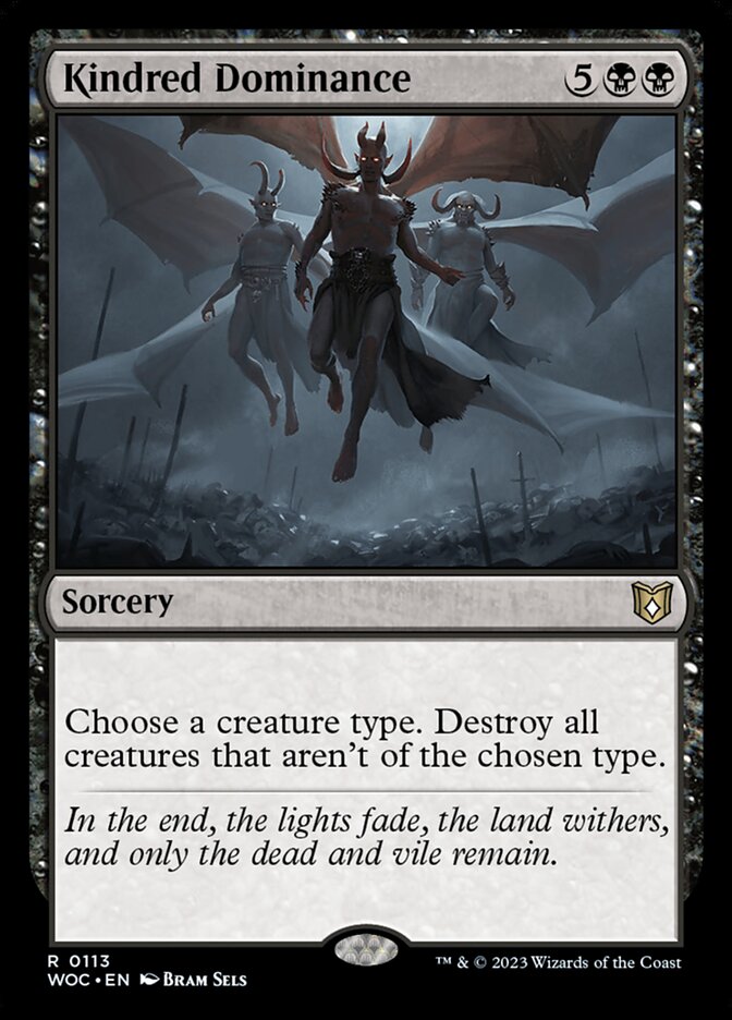 Kindred Dominance 113 (Commander: Wilds of Eldraine)  | Good Games Cannington