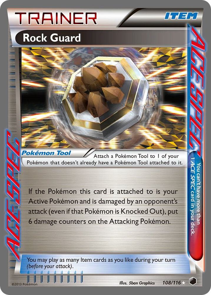 Rock Guard 108/116 (Plasma Freeze)  - Holofoil | Good Games Cannington