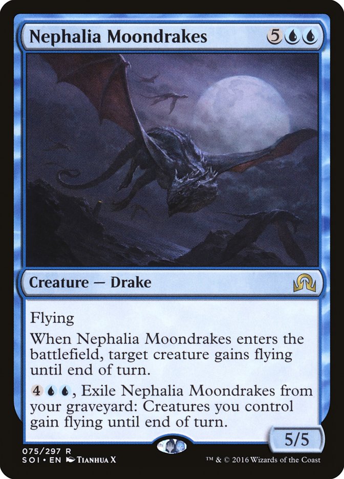 Nephalia Moondrakes 75/297 (Shadows over Innistrad)  | Good Games Cannington