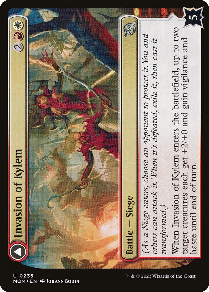Invasion of Kylem // Valor's Reach Tag Team 235/291 (March of the Machine)  | Good Games Cannington