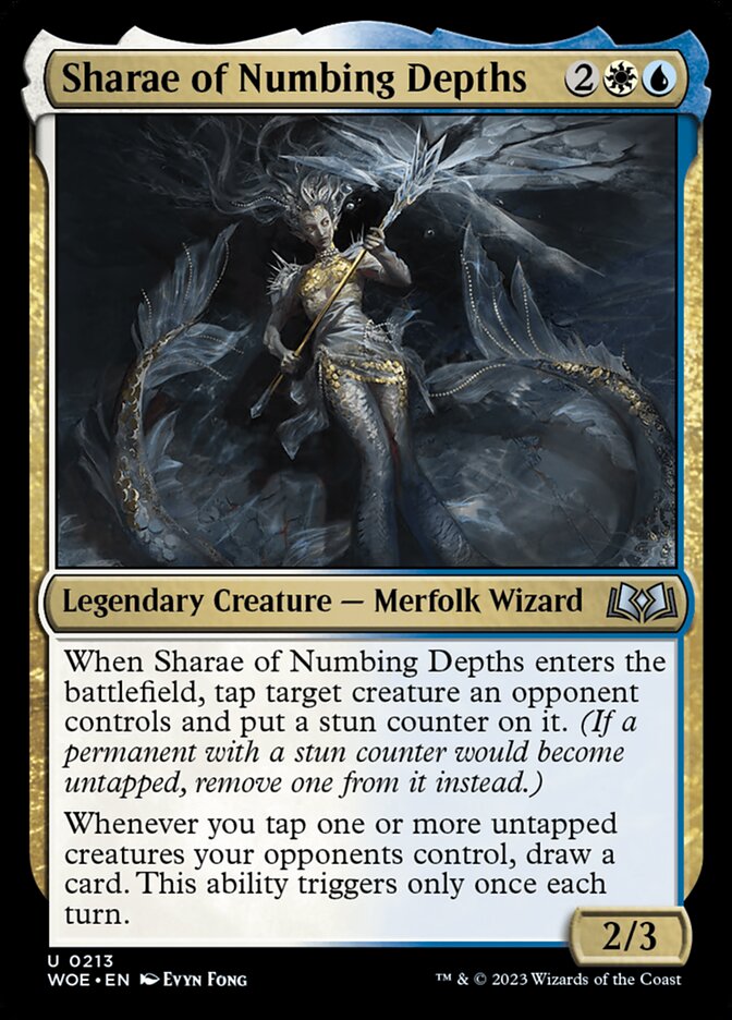 Sharae of Numbing Depths 213 (Wilds of Eldraine)  | Good Games Cannington