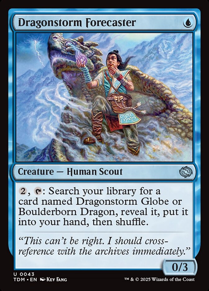 Dragonstorm Forecaster 43 (Tarkir: Dragonstorm)  | Good Games Cannington