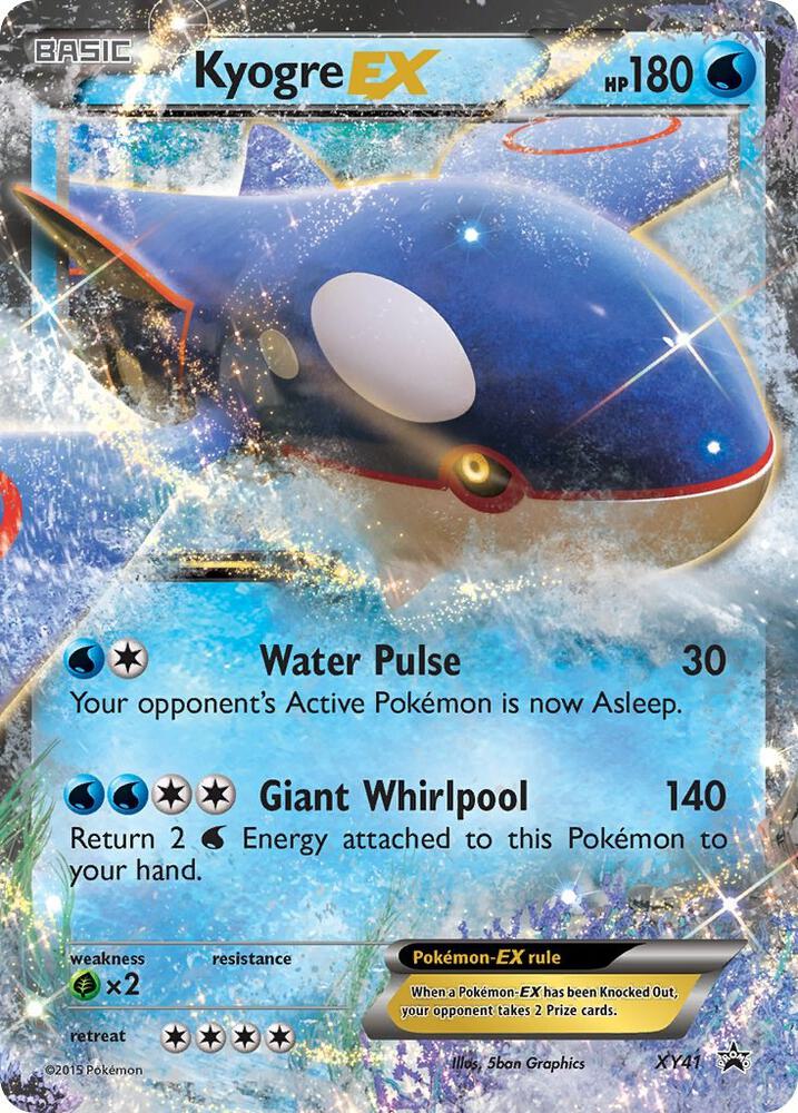 Kyogre EX XY41 (XY Promos)  - Holofoil | Good Games Cannington