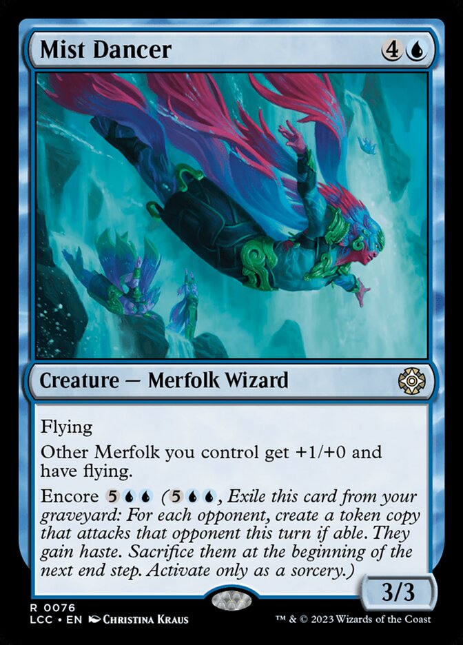 Mist Dancer 76 (Commander: The Lost Caverns of Ixalan)  | Good Games Cannington