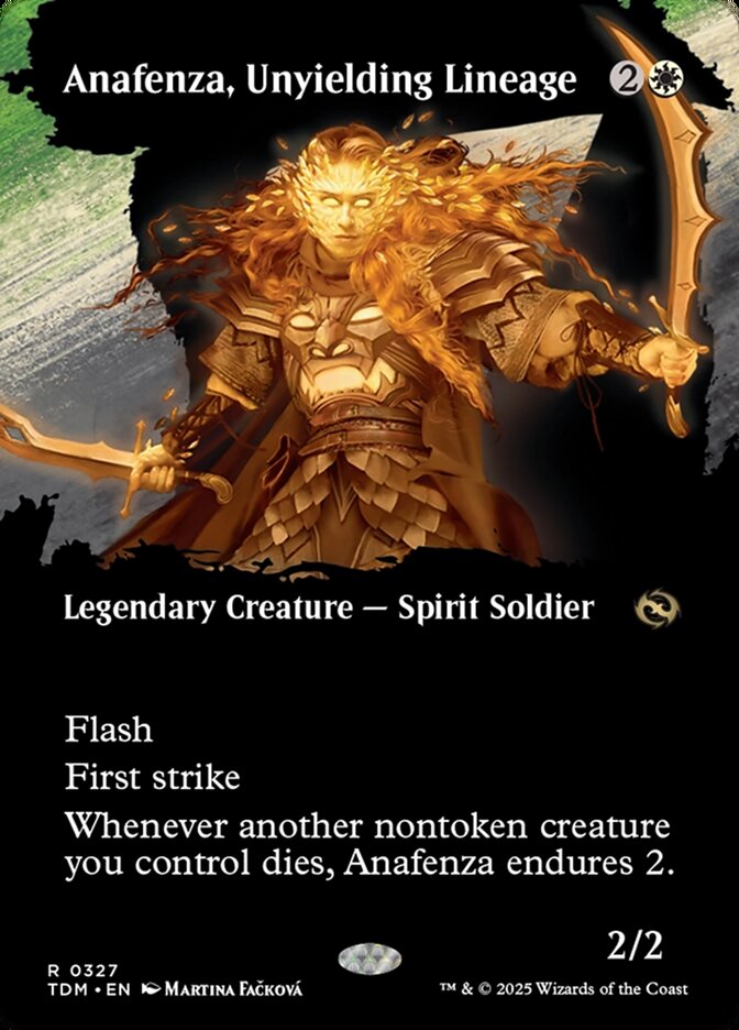Anafenza, Unyielding Lineage 327 (Tarkir: Dragonstorm)  | Good Games Cannington