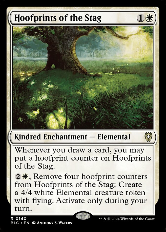 Hoofprints of the Stag 140 (Commander: Bloomburrow)  | Good Games Cannington