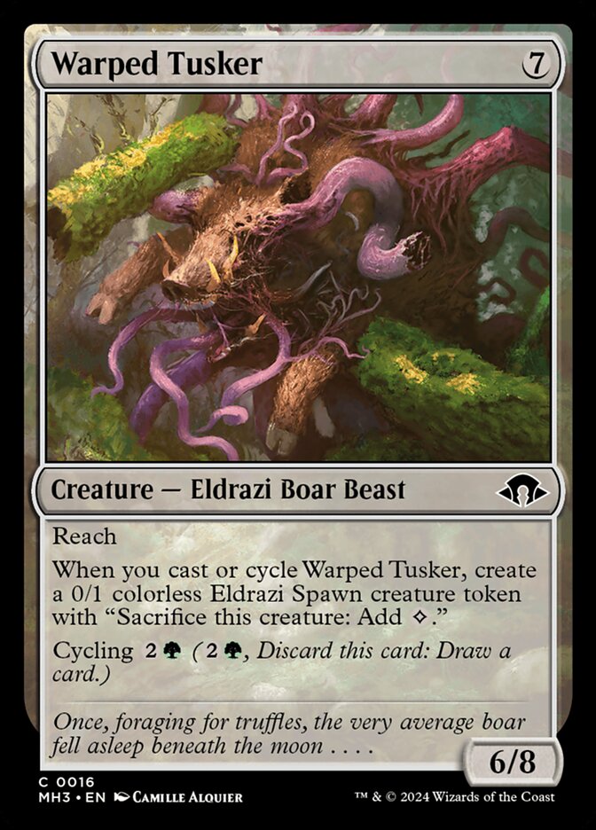 Warped Tusker 16 (Modern Horizons 3)  | Good Games Cannington