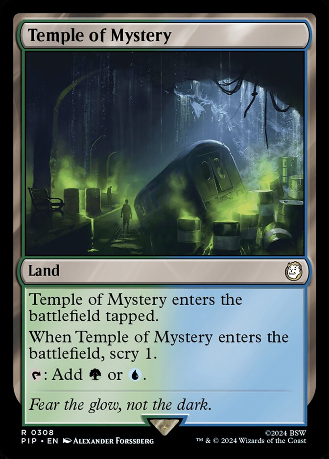 Temple of Mystery 308/326 (Universes Beyond: Fallout)  | Good Games Cannington