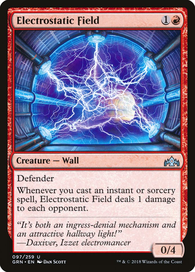 Electrostatic Field 97 (Guilds of Ravnica)  | Good Games Cannington