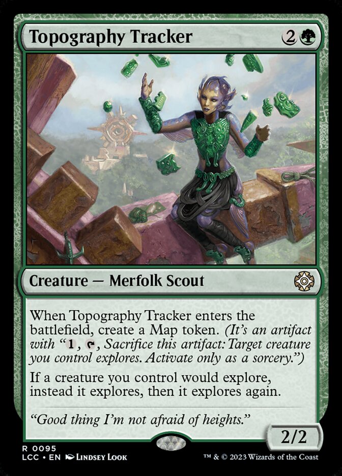 Topography Tracker 95 (Commander: The Lost Caverns of Ixalan)  | Good Games Cannington