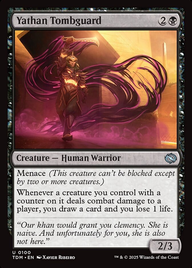 Yathan Tombguard 100 (Tarkir: Dragonstorm)  - Foil | Good Games Cannington