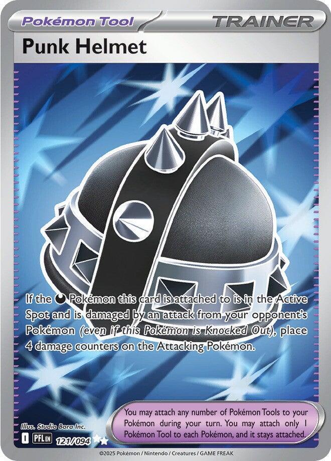 Punk Helmet 121/094 (ME02: Phantasmal Flames)  - Holofoil | Good Games Cannington