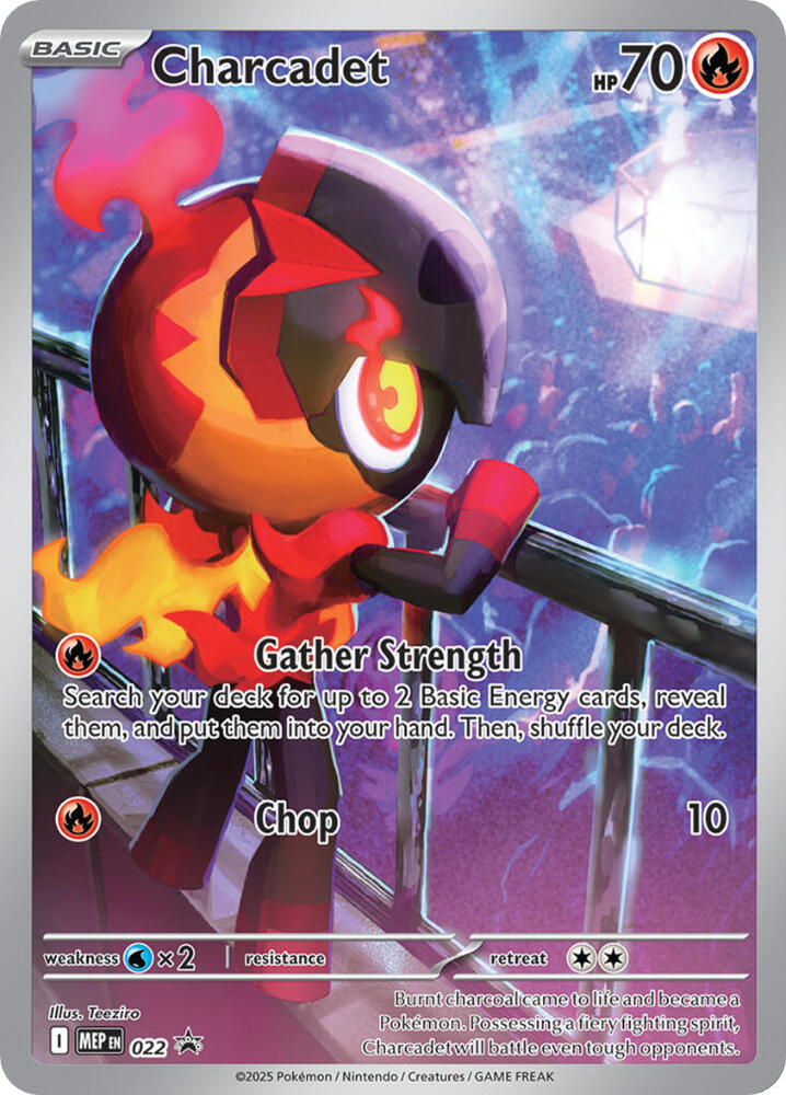 Charcadet 022 (ME02: Phantasmal Flames)  - Holofoil | Good Games Cannington