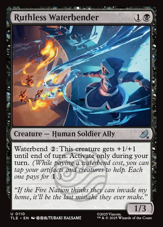 Ruthless Waterbender 110 (Avatar: The Last Airbender: Eternal-Legal)  | Good Games Cannington