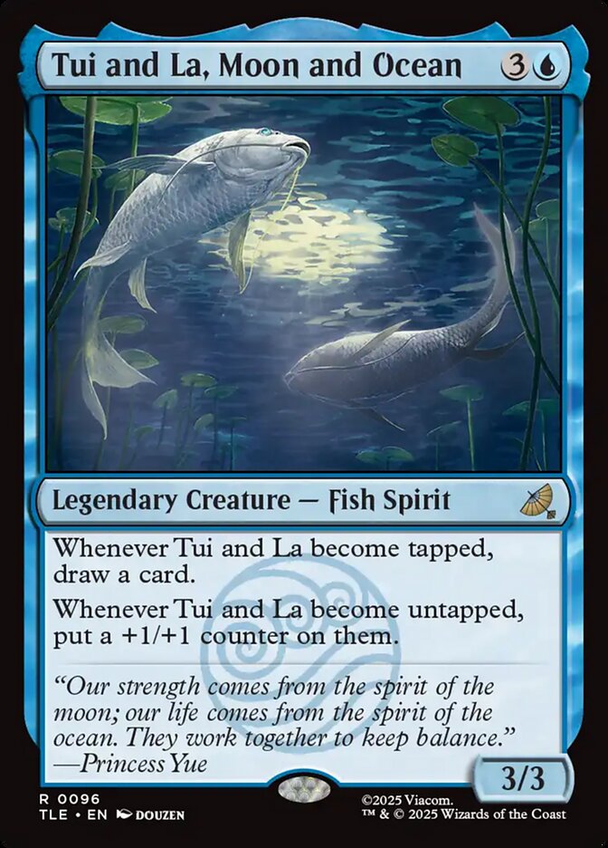 Tui and La, Moon and Ocean 96/317 (Avatar: The Last Airbender: Eternal-Legal)  - Foil | Good Games Cannington