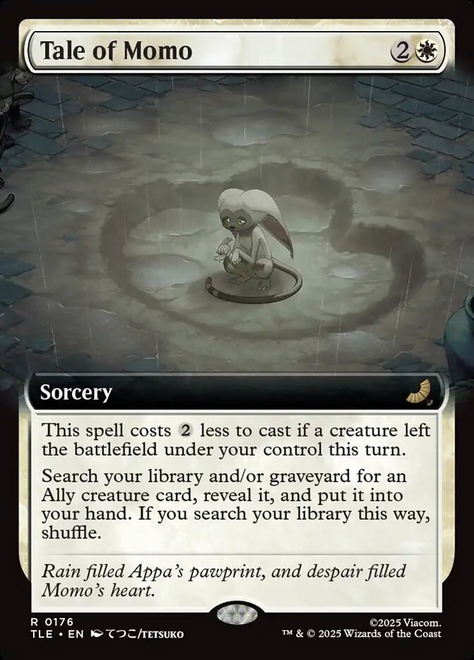 Tale of Momo  176/317 (Avatar: The Last Airbender: Eternal-Legal)  - Extended Art | Good Games Cannington