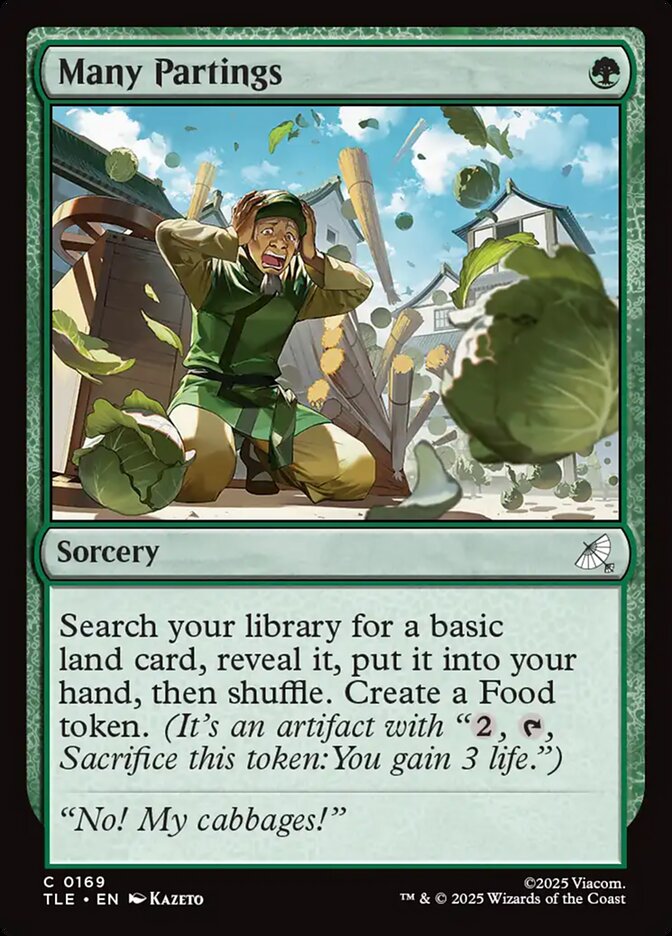 Many Partings 169/317 (Avatar: The Last Airbender: Eternal-Legal)  - Foil | Good Games Cannington