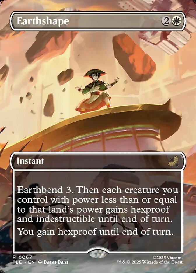 Earthshape 67 (Avatar: The Last Airbender: Eternal-Legal)  - Borderless | Good Games Cannington