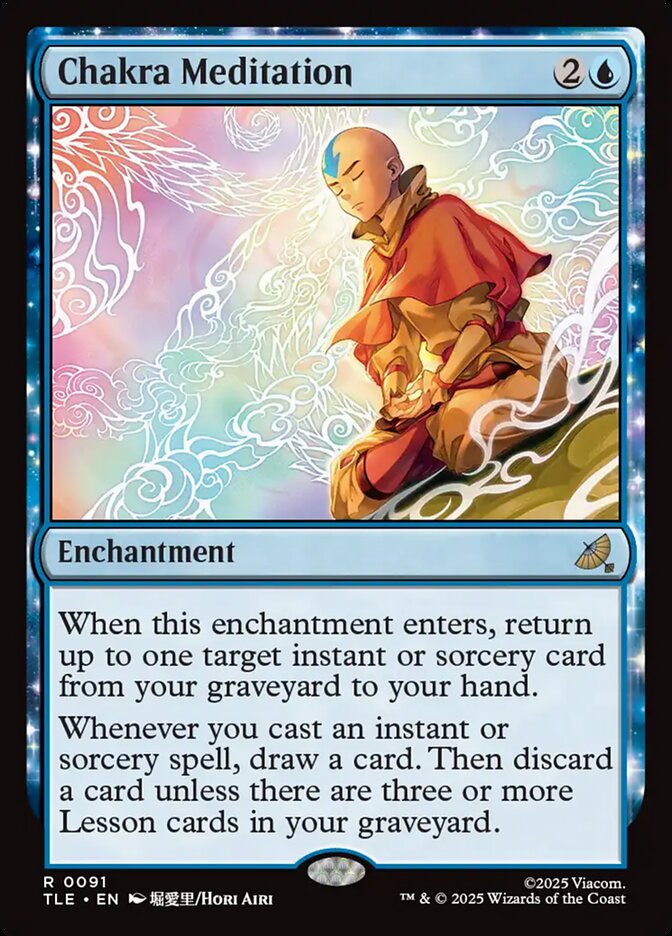 Chakra Meditation 91 (Avatar: The Last Airbender: Eternal-Legal)  - Foil | Good Games Cannington