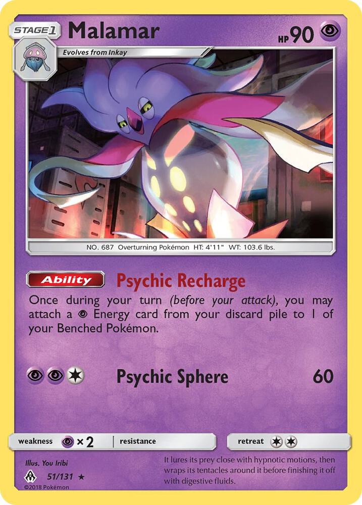 Malamar 51/131 (SM - Forbidden Light)  | Good Games Cannington