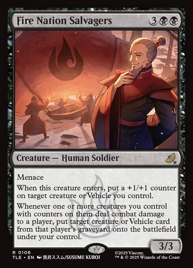 Fire Nation Salvagers 106/317 (Avatar: The Last Airbender: Eternal-Legal)  - Foil | Good Games Cannington