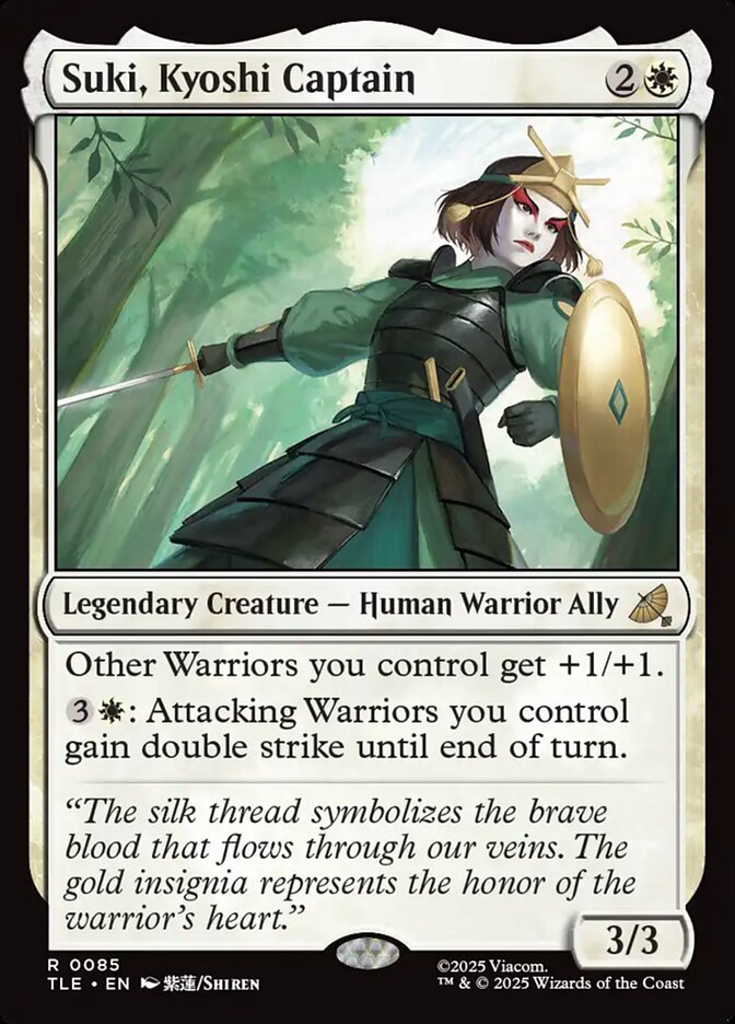 Suki, Kyoshi Captain 85 (Avatar: The Last Airbender: Eternal-Legal)  | Good Games Cannington