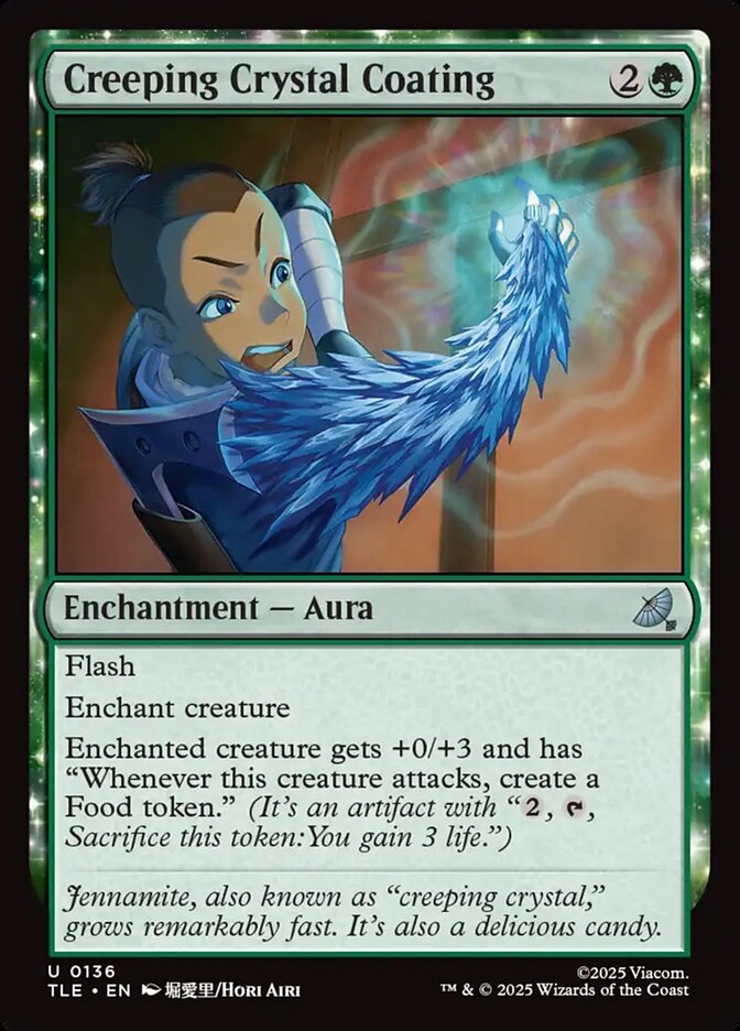 Creeping Crystal Coating 136 (Avatar: The Last Airbender: Eternal-Legal)  | Good Games Cannington