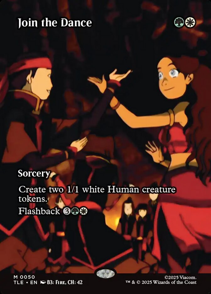 Join the Dance 50/317 (Avatar: The Last Airbender: Eternal-Legal)  - Borderless | Good Games Cannington
