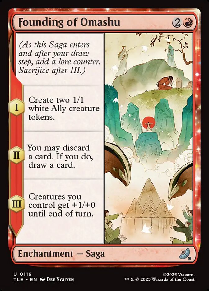 Founding of Omashu 116/317 (Avatar: The Last Airbender: Eternal-Legal)  - Foil | Good Games Cannington
