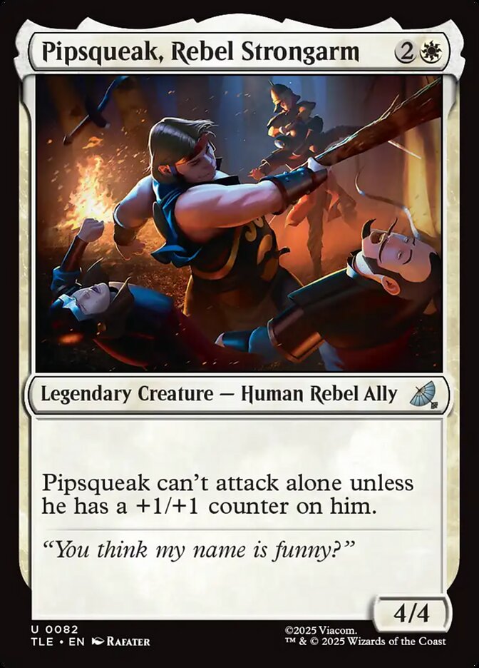 Pipsqueak, Rebel Strongarm 82 (Avatar: The Last Airbender: Eternal-Legal)  - Foil | Good Games Cannington