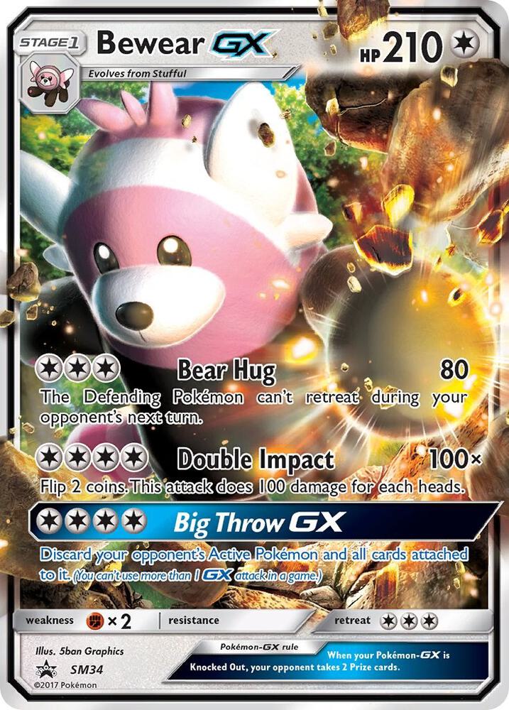 Bewear GX SM34 (SM Promos)  - Holofoil | Good Games Cannington