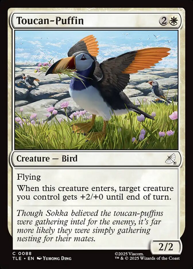 Toucan-Puffin 88/317 (Avatar: The Last Airbender: Eternal-Legal)  | Good Games Cannington