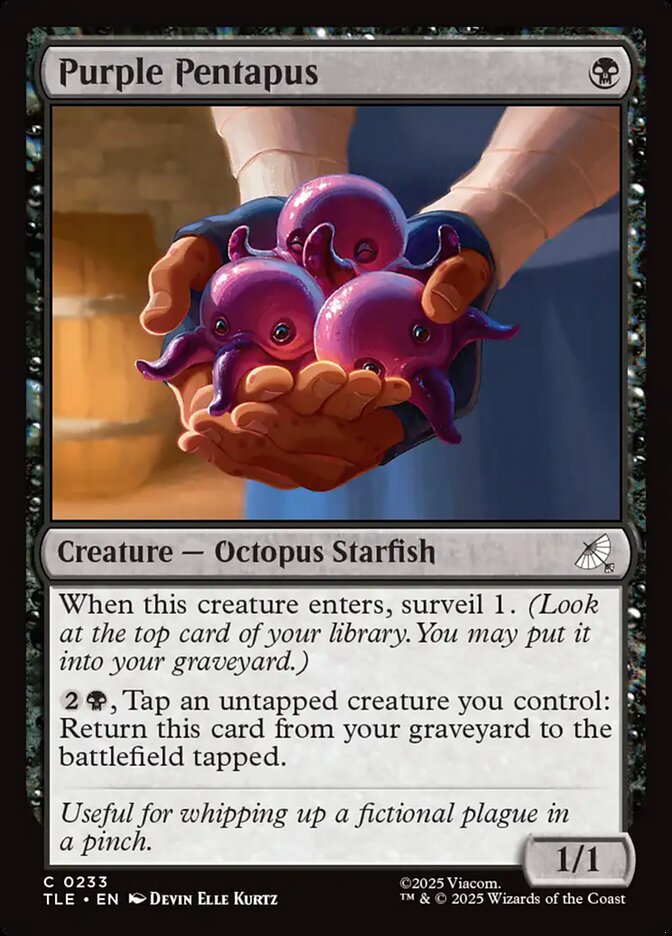 Purple Pentapus 233/317 (Avatar: The Last Airbender: Eternal-Legal)  | Good Games Cannington