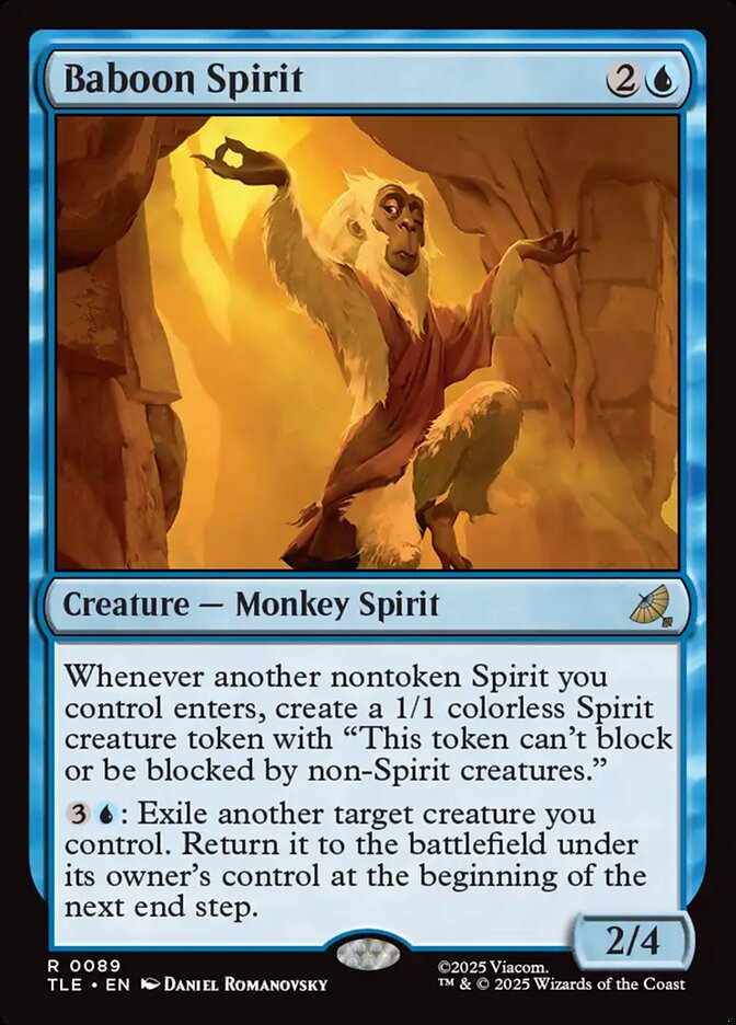 Baboon Spirit 89 (Avatar: The Last Airbender: Eternal-Legal)  - Foil | Good Games Cannington