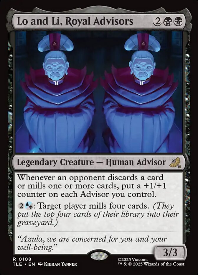 Lo and Li, Royal Advisors 108/317 (Avatar: The Last Airbender: Eternal-Legal)  | Good Games Cannington