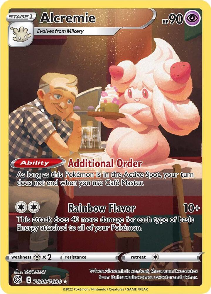 Alcremie TG08/TG30 (SWSH09: Brilliant Stars Trainer Gallery)  - Holofoil | Good Games Cannington