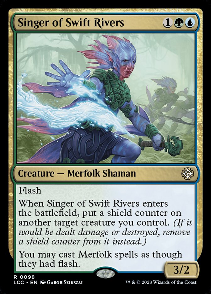Singer of Swift Rivers 98 (Commander: The Lost Caverns of Ixalan)  | Good Games Cannington