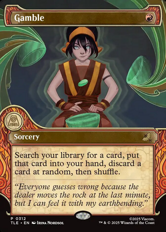 Gamble 312/317 (Avatar: The Last Airbender: Eternal-Legal)  - Showcase | Good Games Cannington