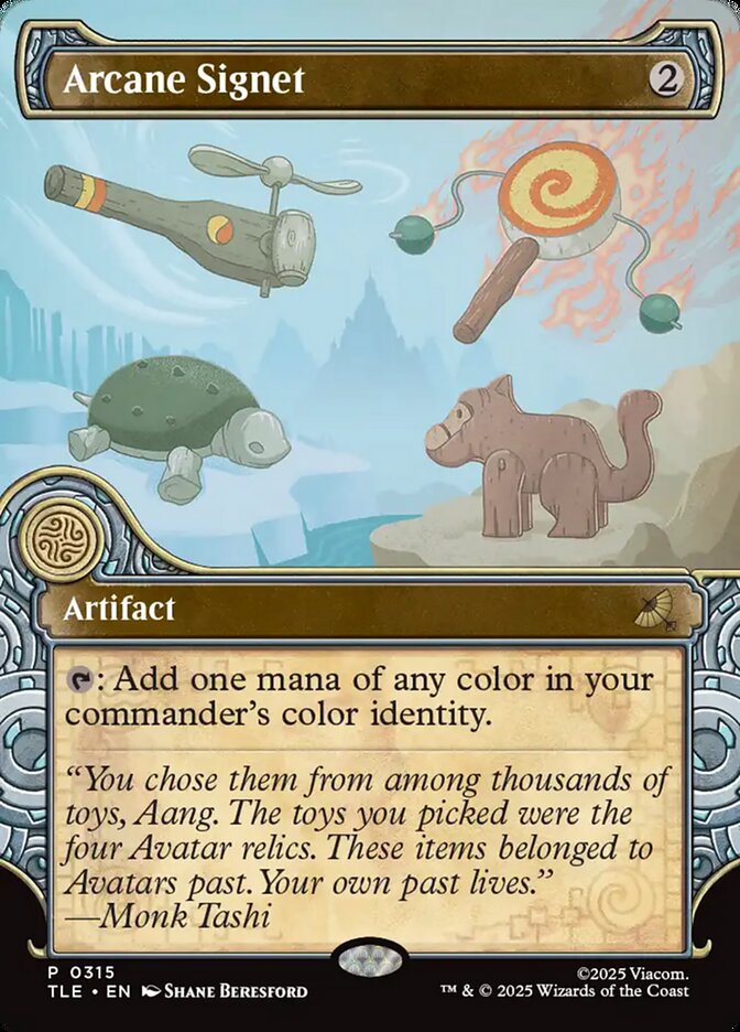 Arcane Signet 315/0 (Avatar: The Last Airbender: Eternal-Legal)  - Showcase | Good Games Cannington