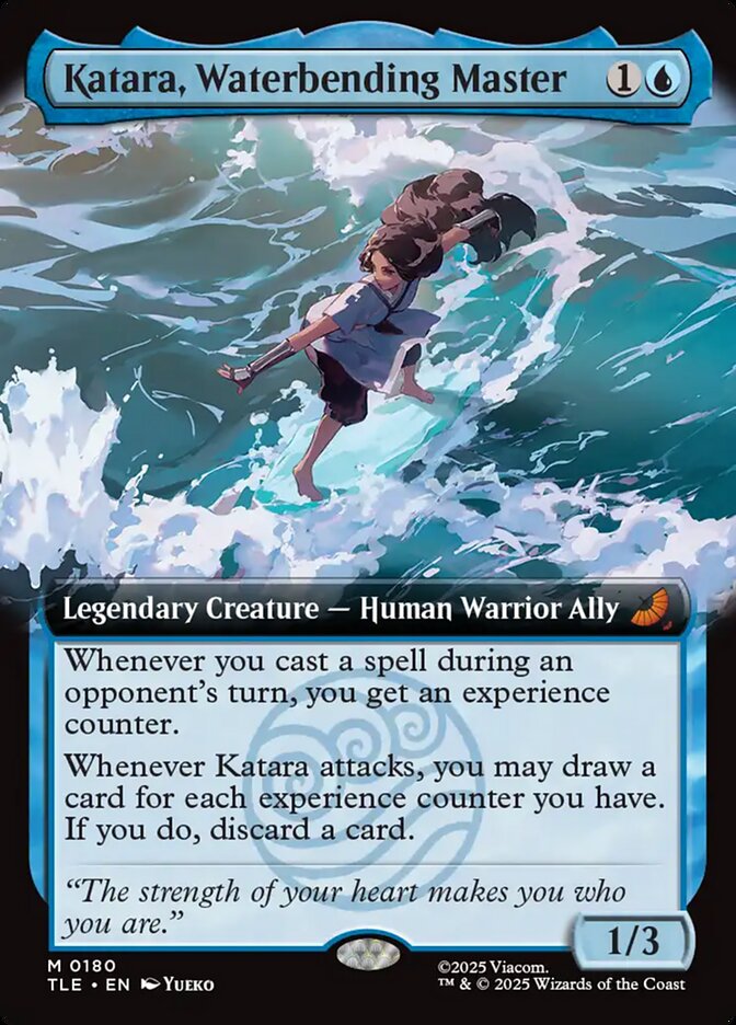 Katara, Waterbending Master 180/317 (Avatar: The Last Airbender: Eternal-Legal)  - Extended Art  | Good Games Cannington
