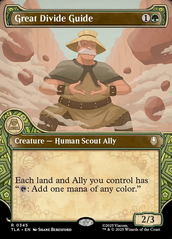 Great Divide Guide  345/286 (Avatar: The Last Airbender)  - Showcase Foil | Good Games Cannington