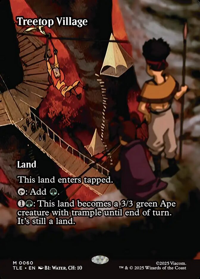 Treetop Village 60/317 (Avatar: The Last Airbender: Eternal-Legal)  - Borderless | Good Games Cannington