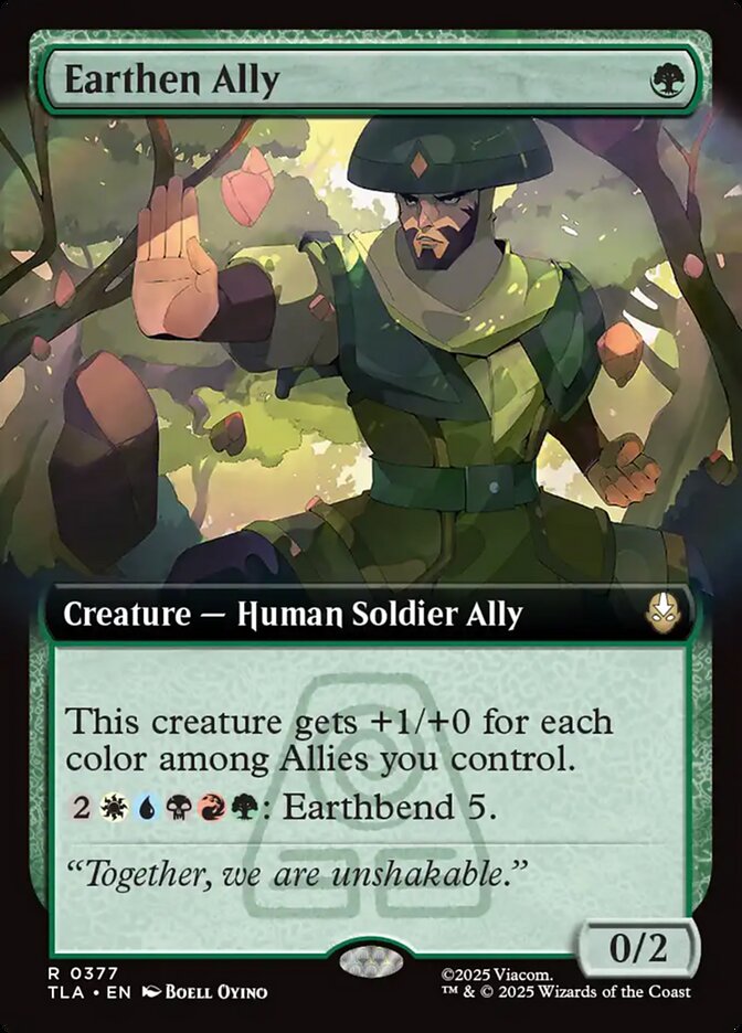 Earthen Ally 377 (Avatar: The Last Airbender)  | Good Games Cannington