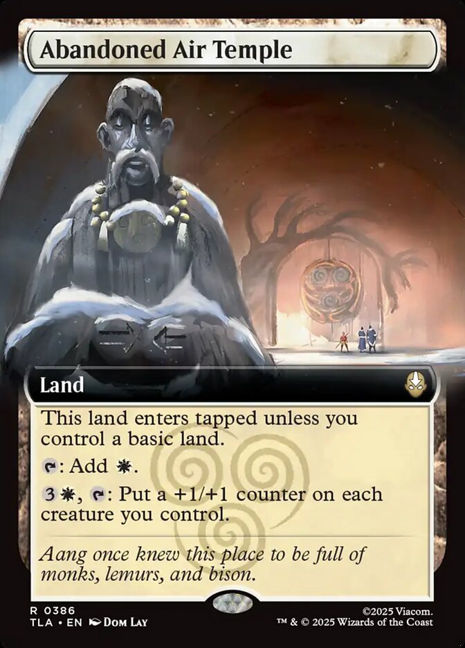 Abandoned Air Temple 386 (Avatar: The Last Airbender)  - Extended Art | Good Games Cannington
