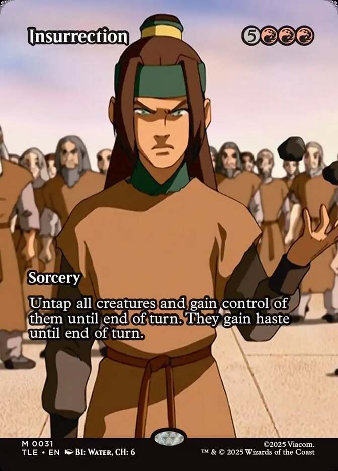 Insurrection 31/317 (Avatar: The Last Airbender: Eternal-Legal)  - Borderless | Good Games Cannington