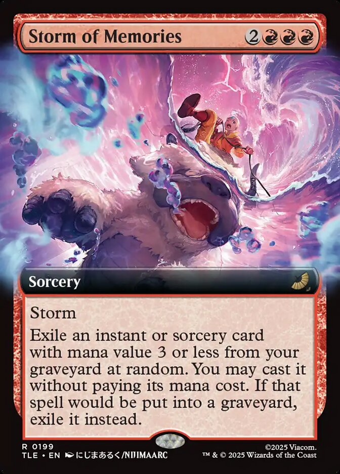 Storm of Memories 199/317 (Avatar: The Last Airbender: Eternal-Legal)  - Extended Art | Good Games Cannington