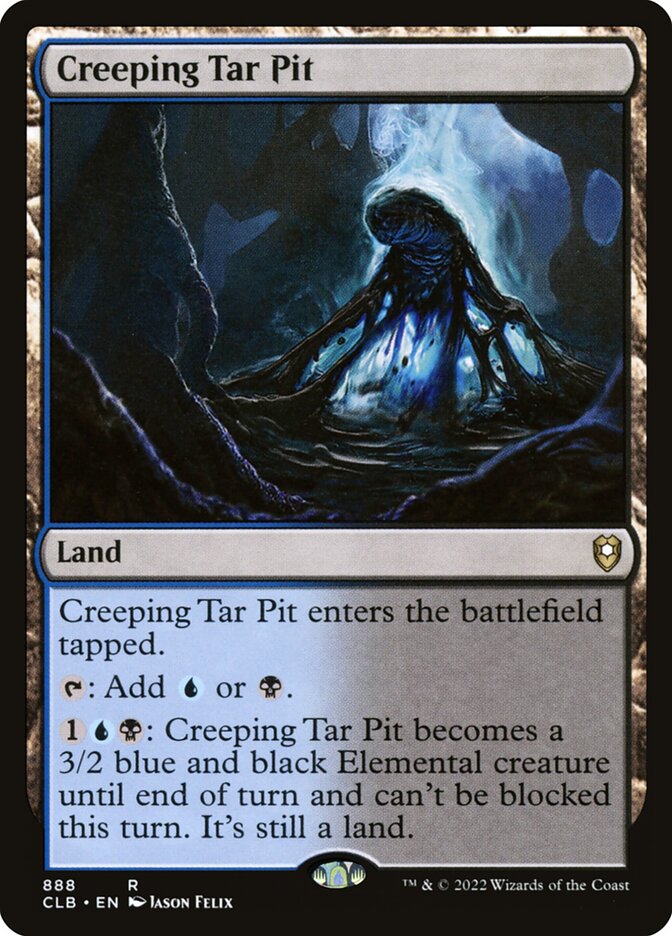 Creeping Tar Pit 888 (Commander Legends: Battle for Baldur's Gate)  | Good Games Cannington